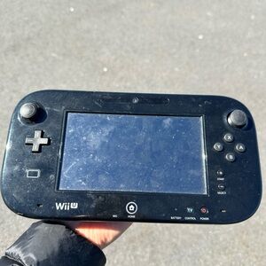 Nintendo Wii U Black Gamepad
